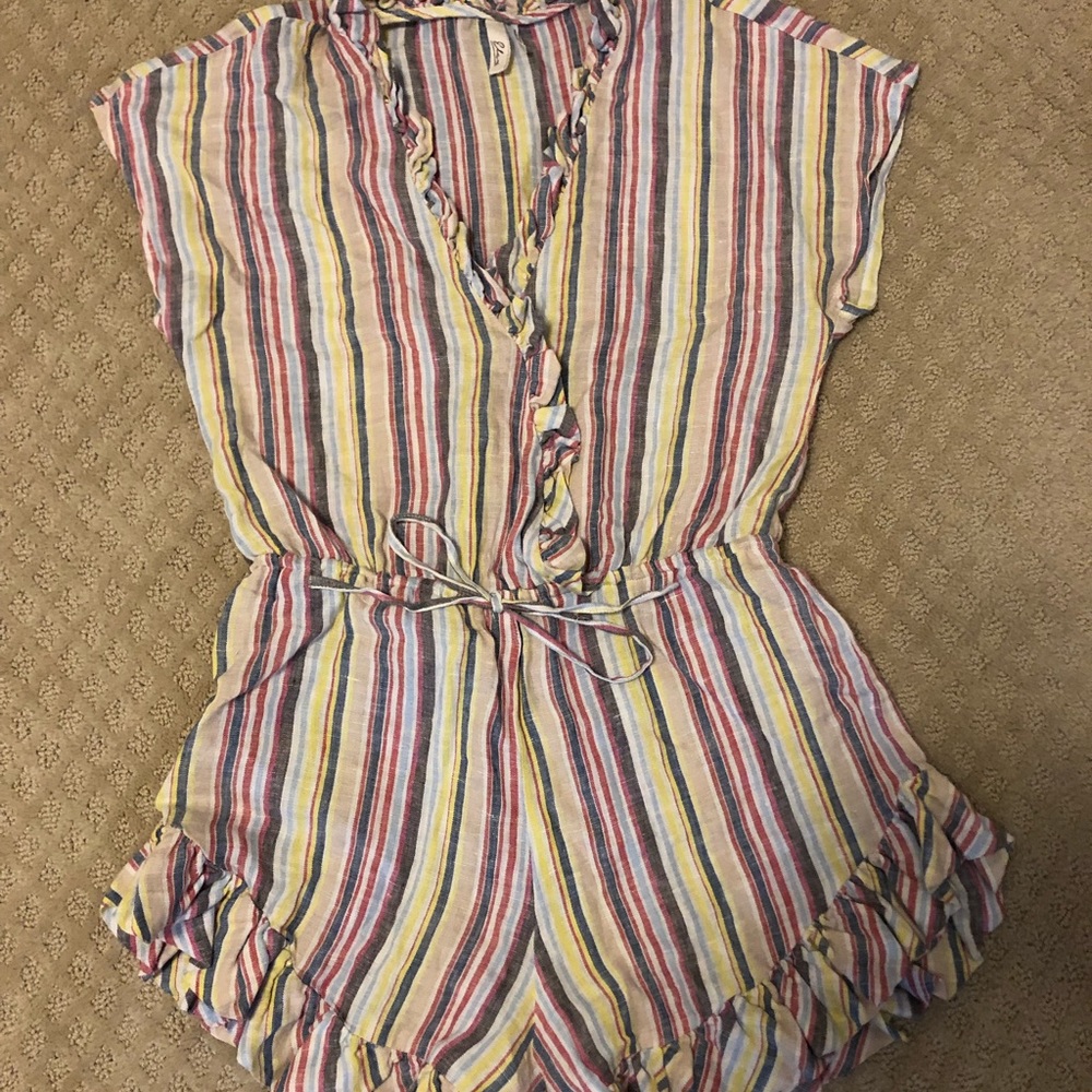 Stripped romper